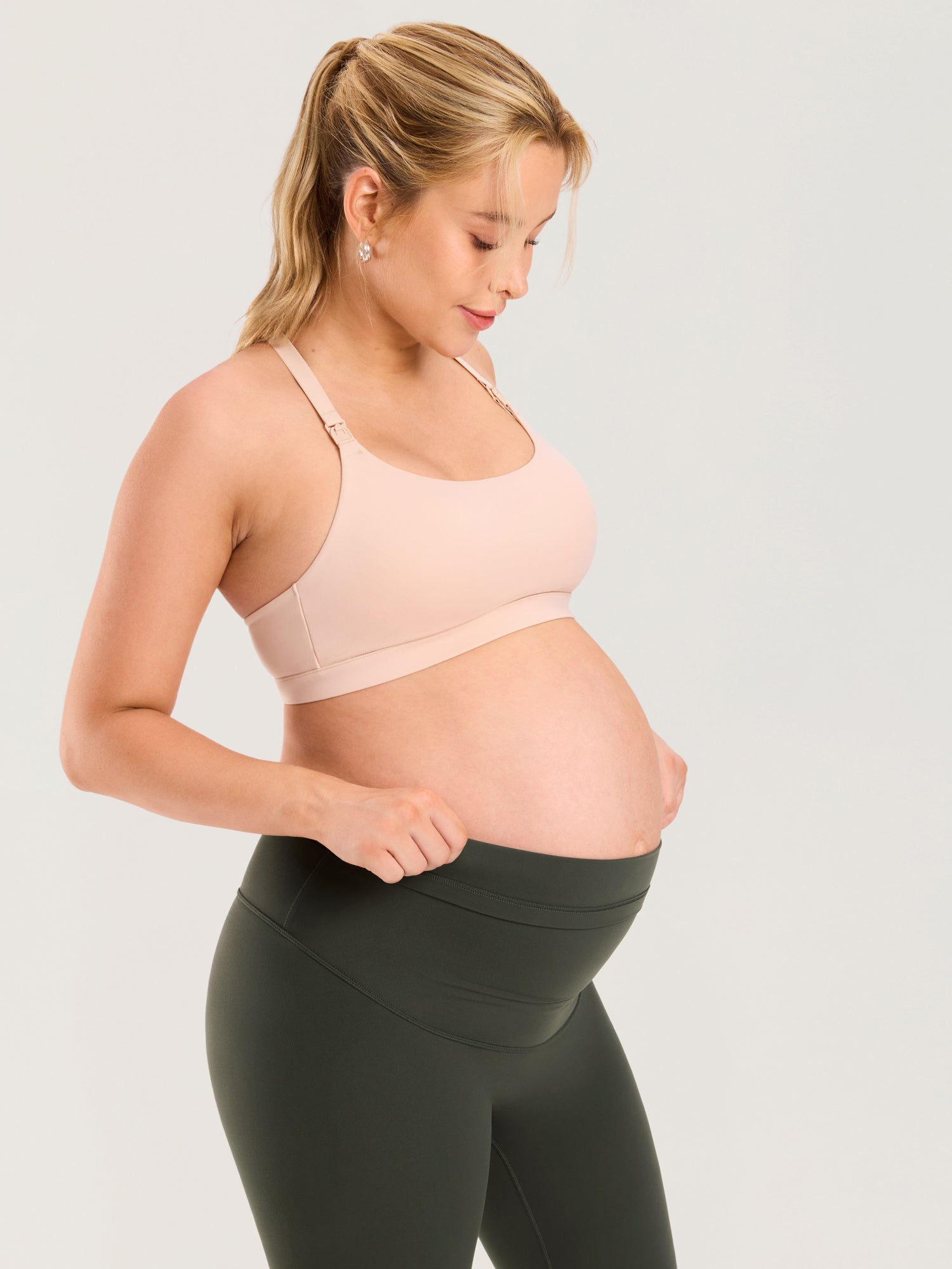 Natrelax® No Front Seam Maternity Leggings 25"