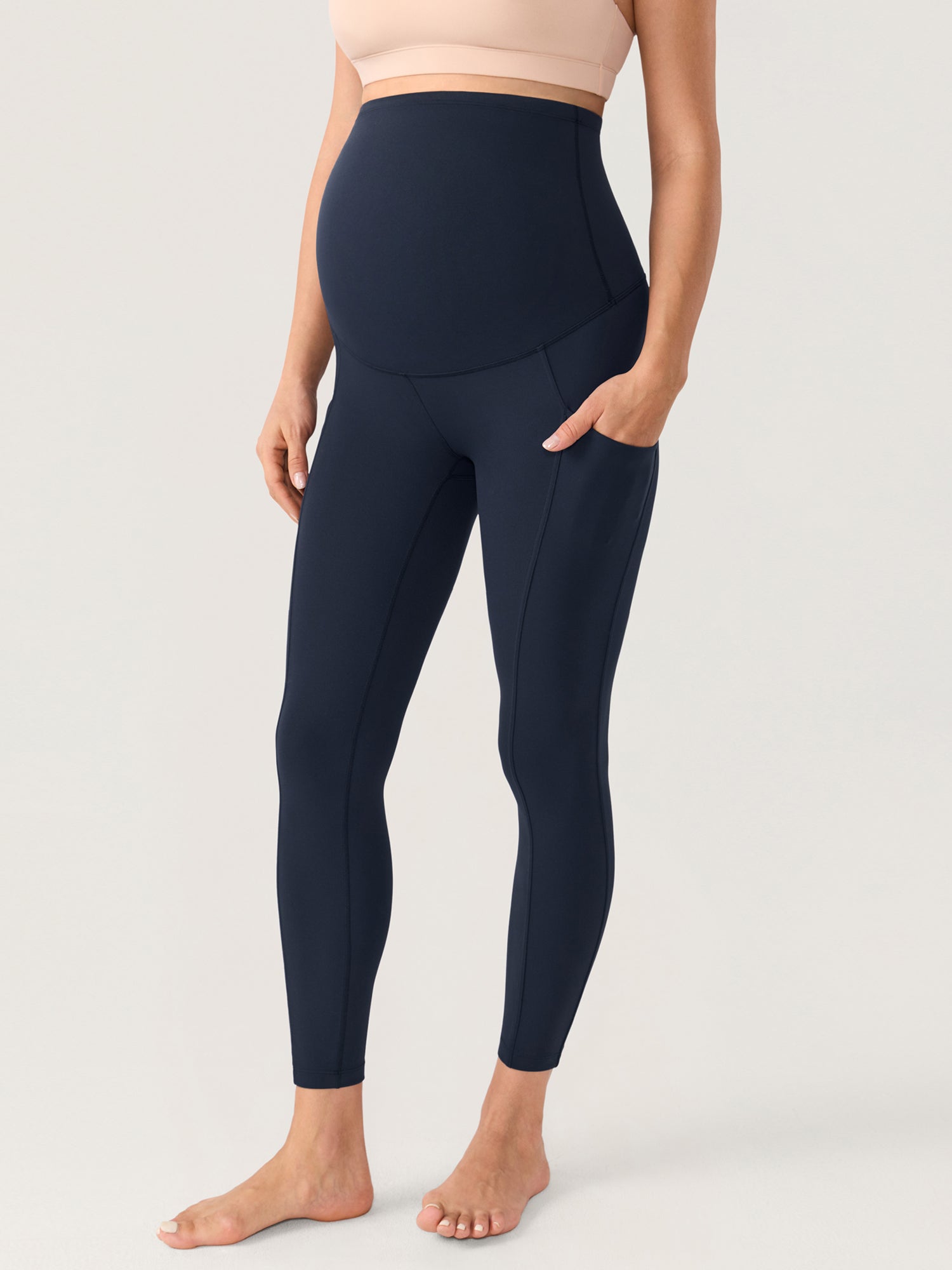 Natrelax® Maternity Leggings with Pockets 25"