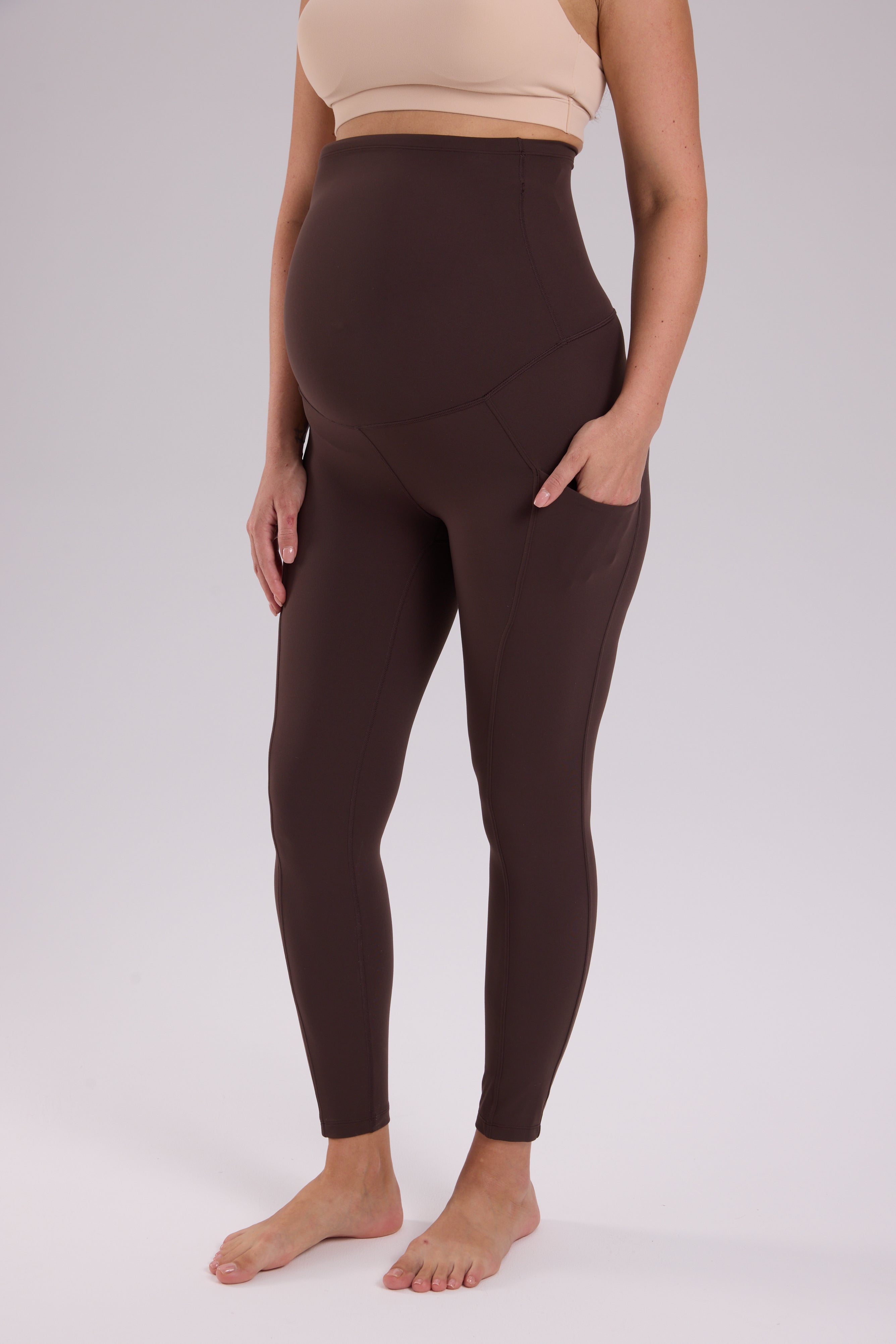 Natrelax® Maternity Leggings with Pockets 25"