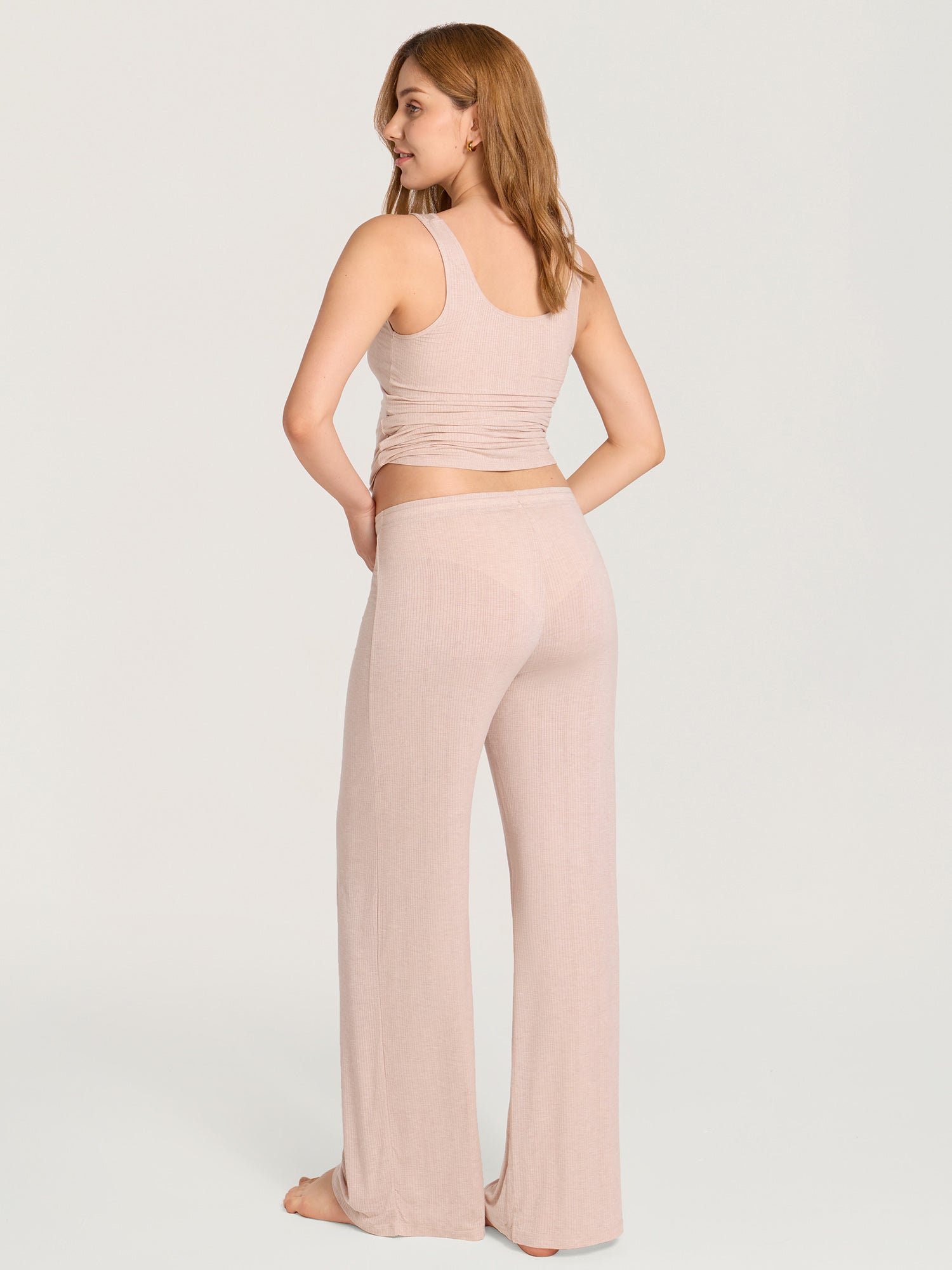 Naturveil Modal Ribbed Maternity Lounge Pants