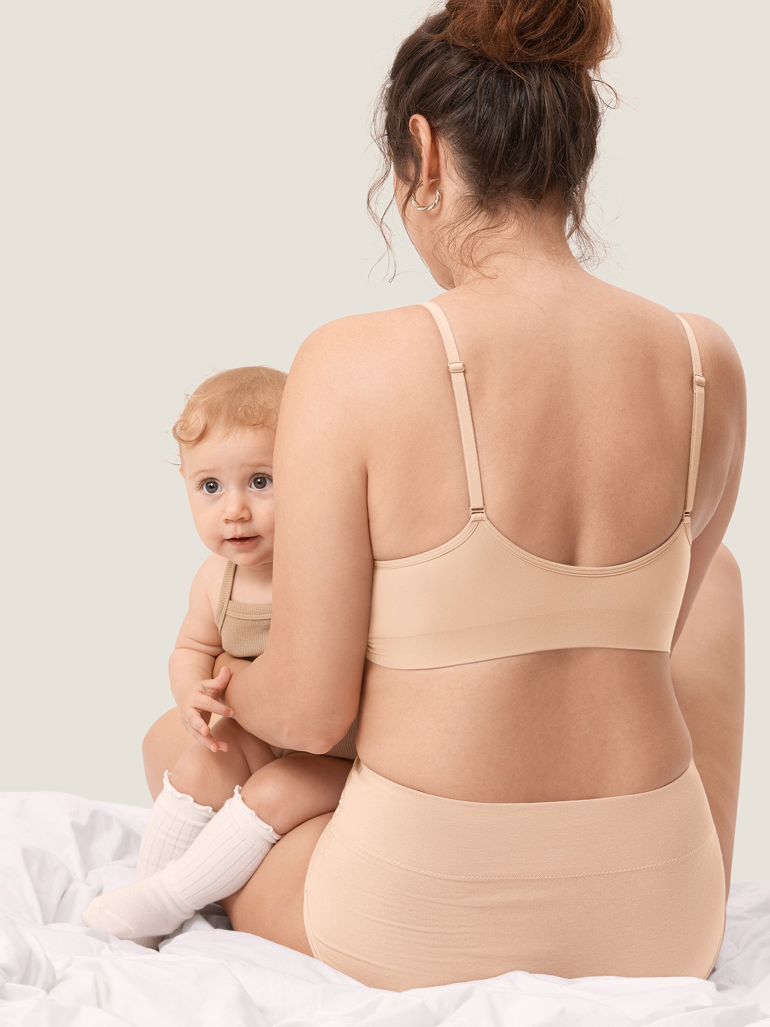 Seamless Soft Knit Nursing Bra