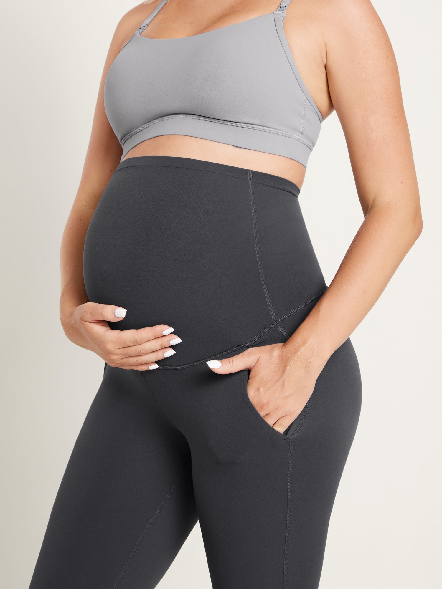 Natrelax® Maternity Flare Leggings 31" - With Pockets