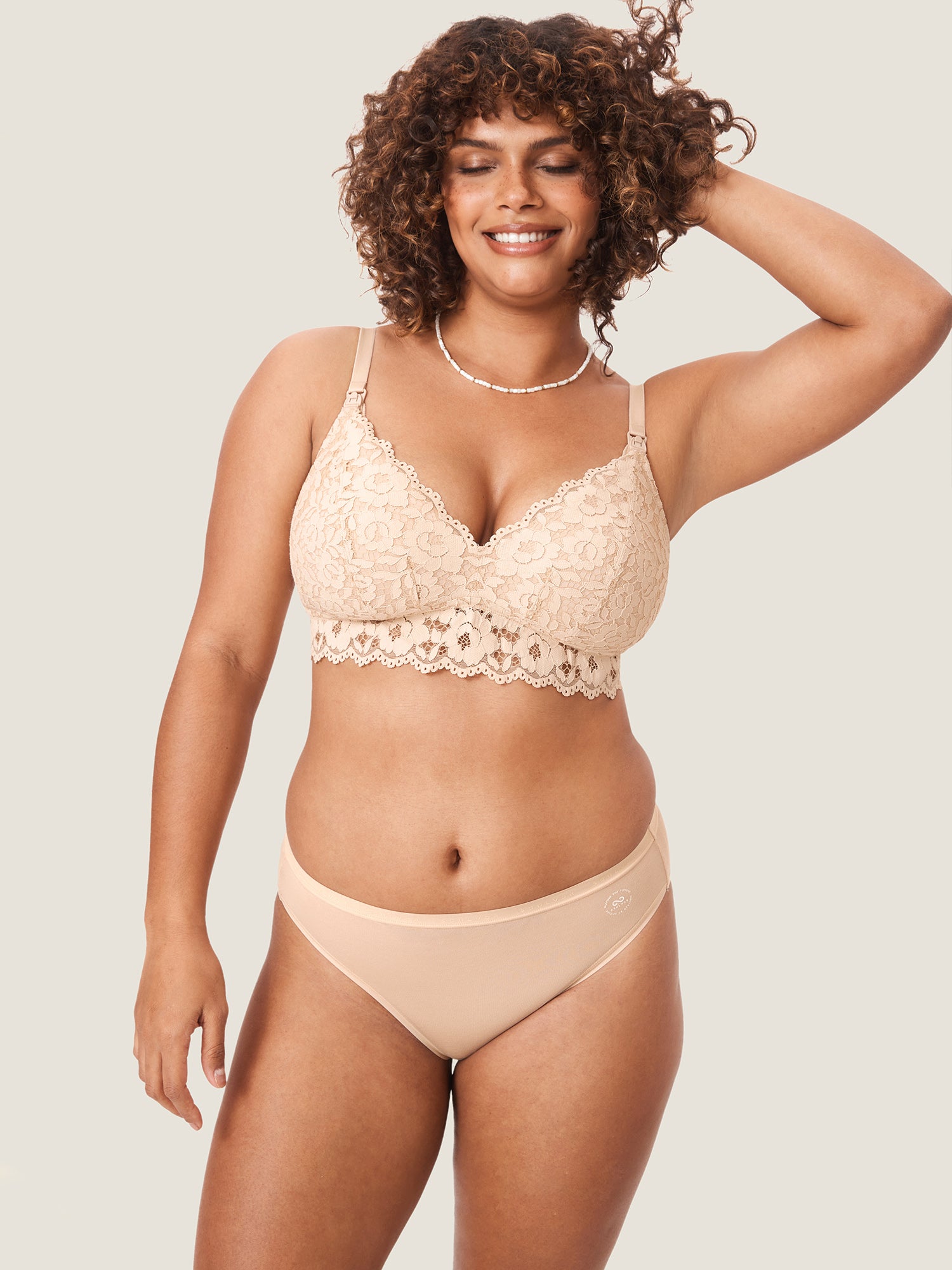 More Support Lace Nursing Bralette