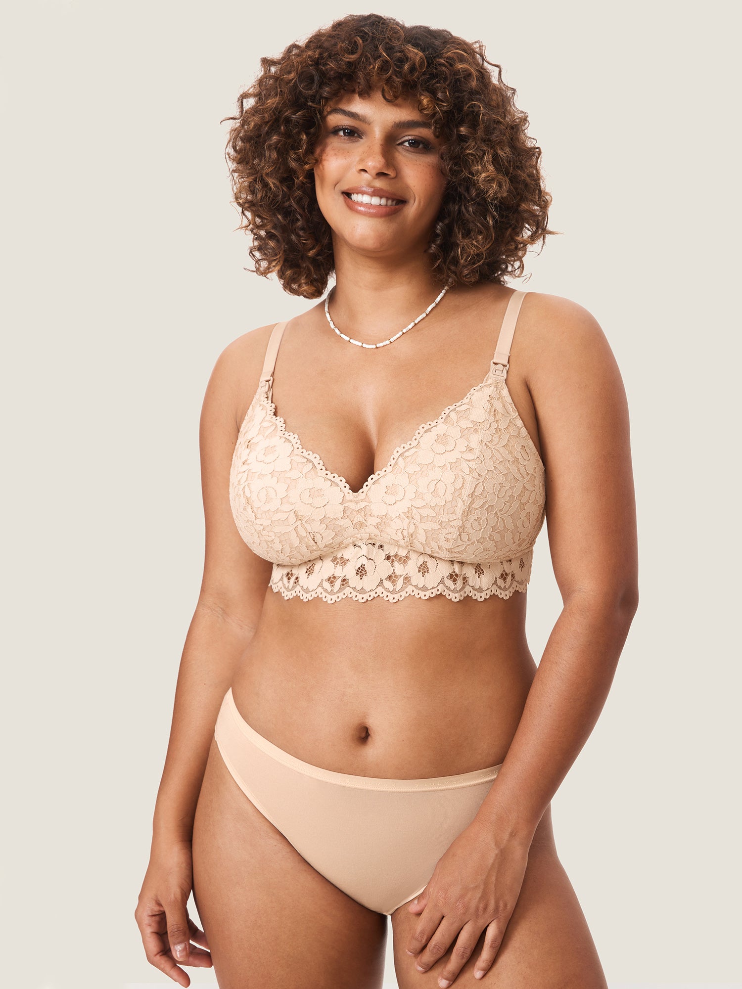 More Support Lace Nursing Bralette