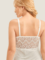 Breastfeeding Lace Nursing Nightdress