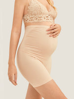 High Waist Shapewear Maternity Shorts|Seamless