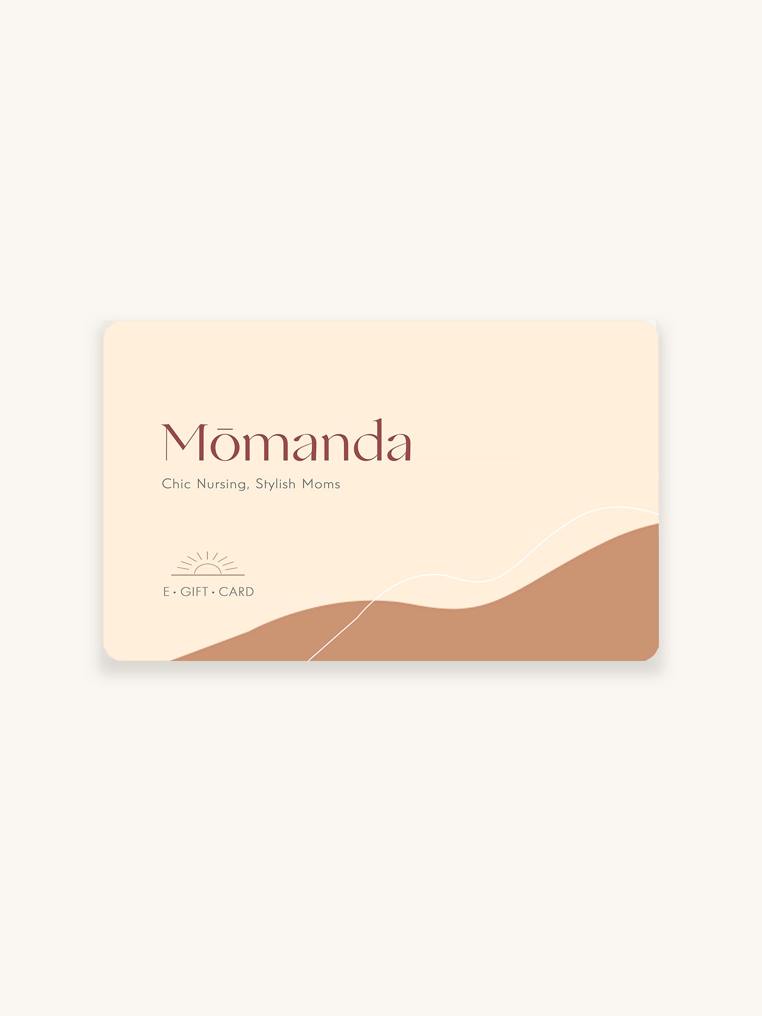 MOMANDA E-GIFT CARD <ul>(International)<ul>