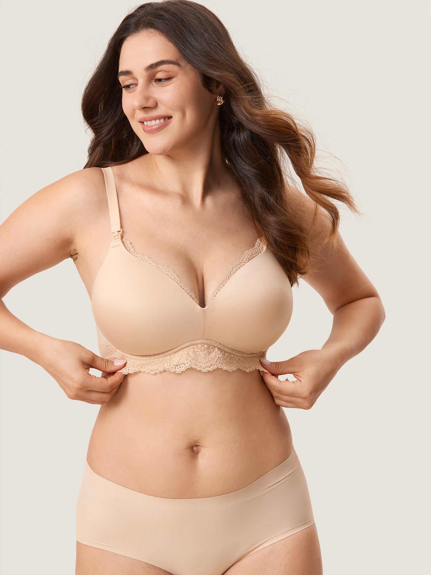 Lace Wing Wirefree Nursing Bra