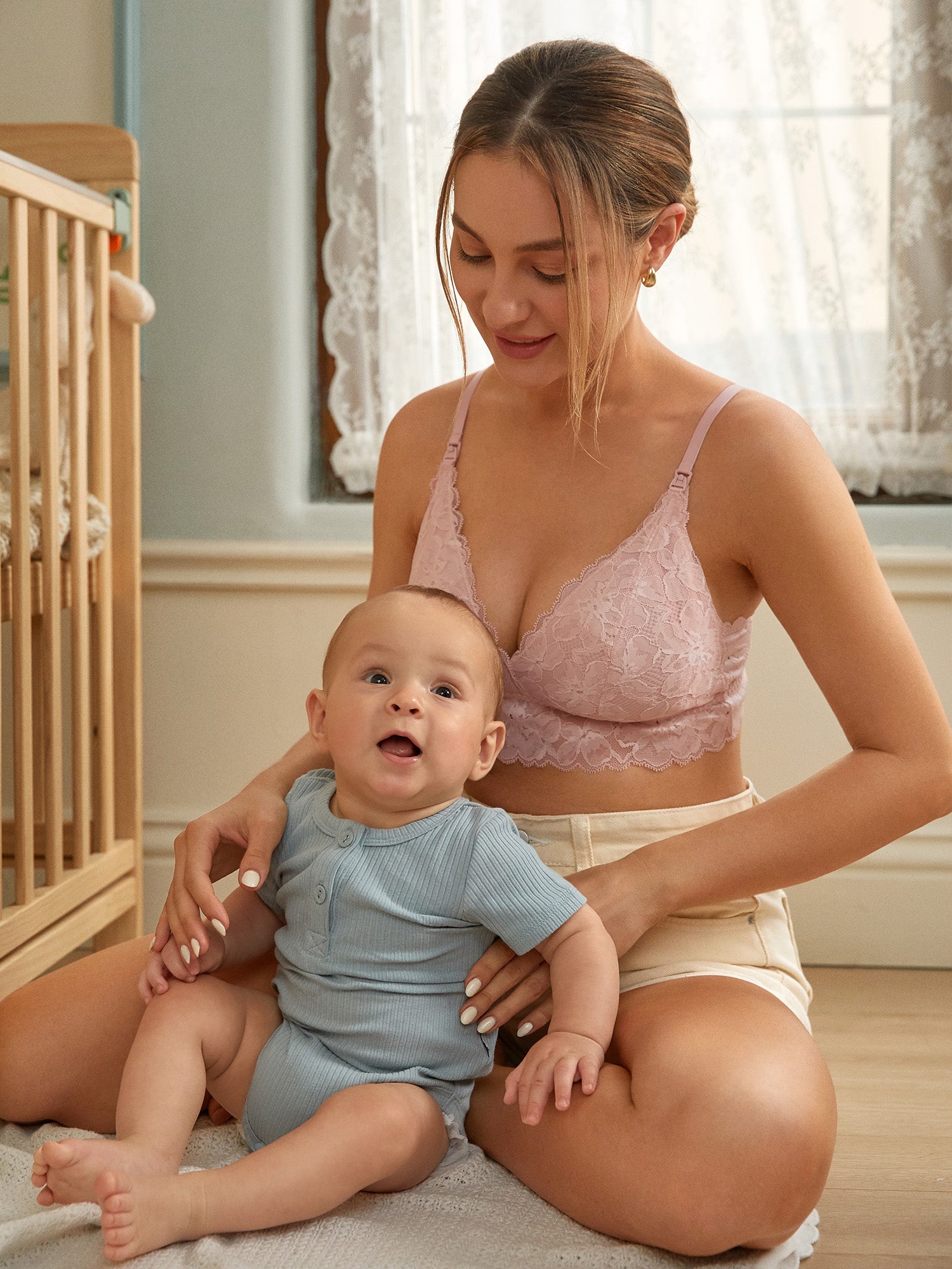 The Dream Lace Nursing Bralette