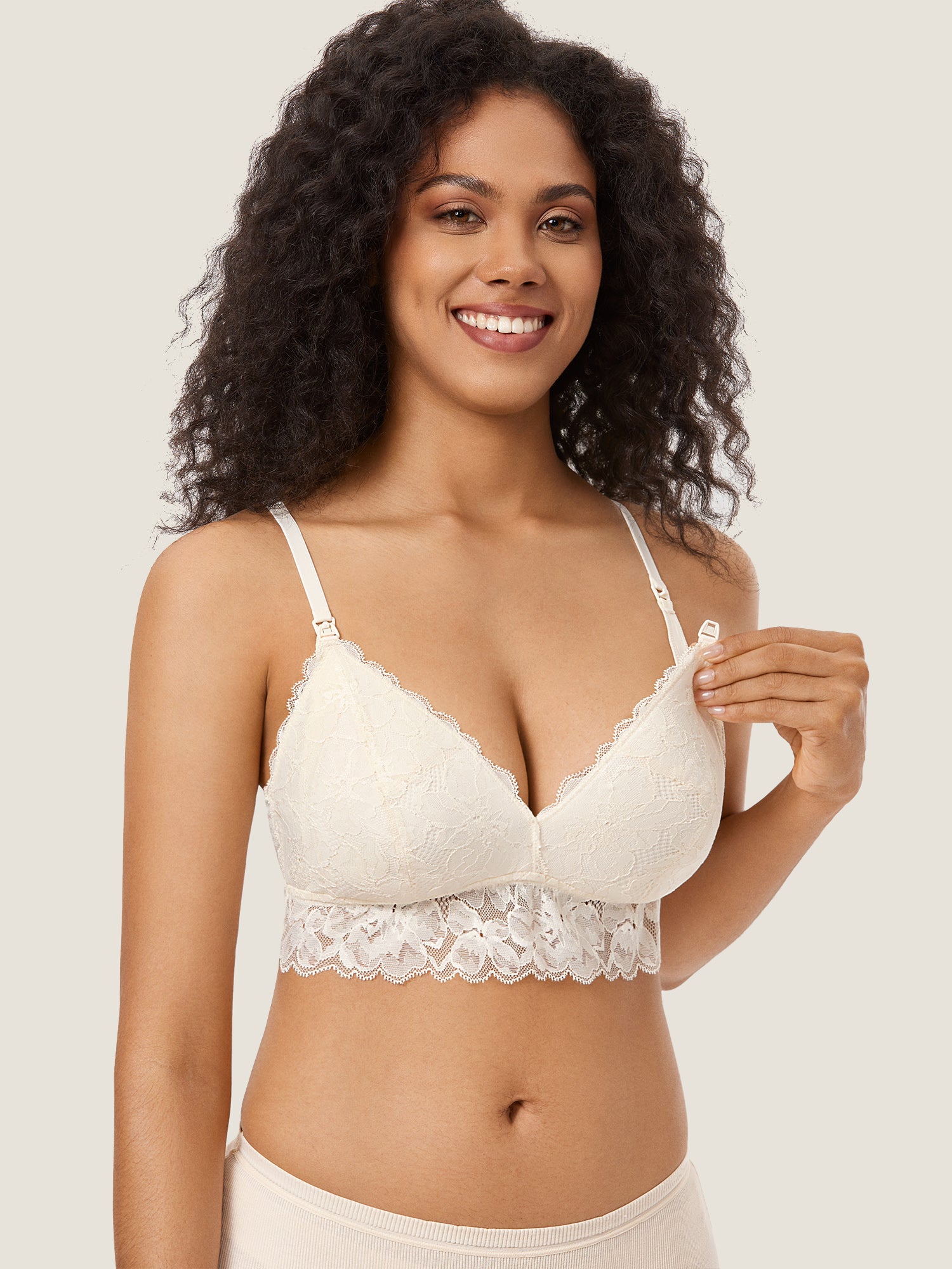 The Dream Lace Nursing Bralette